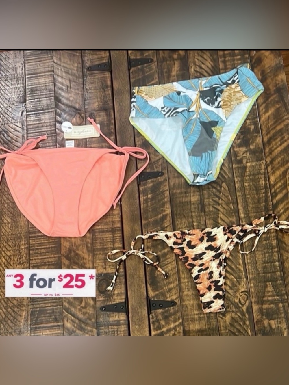 Colorful Bikini Bottoms Set bundle medium